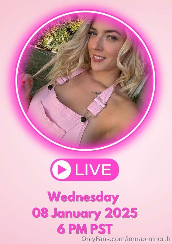 I hope I see you there on my @naomi_bbyyy page! It's going t..
