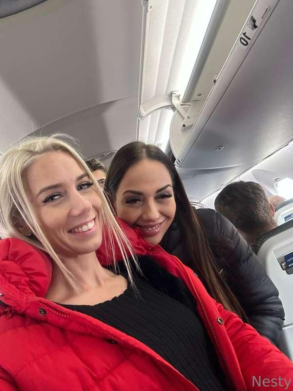Let’s go to home ✈️ with @nomimeloneofficial1 😘