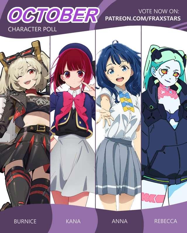 October Character Poll for members!