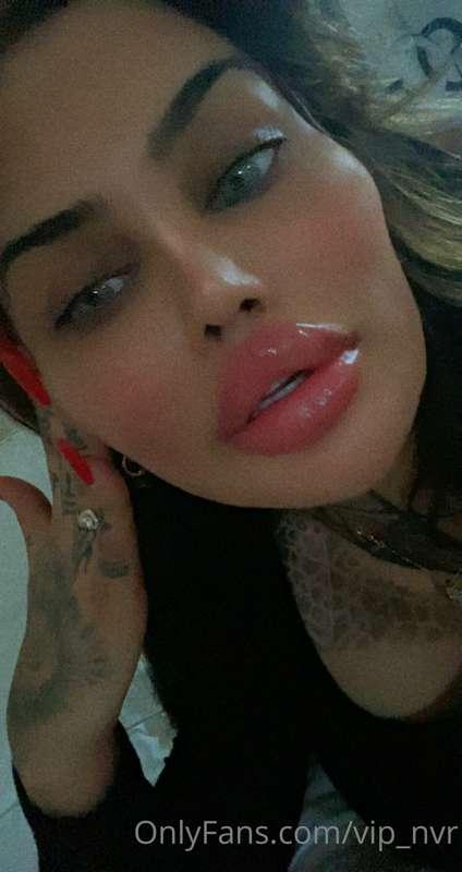 I just want to wrap these lips around your cock