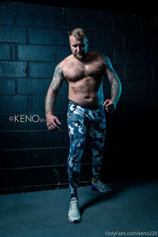 Front and back shots in new compression gear.