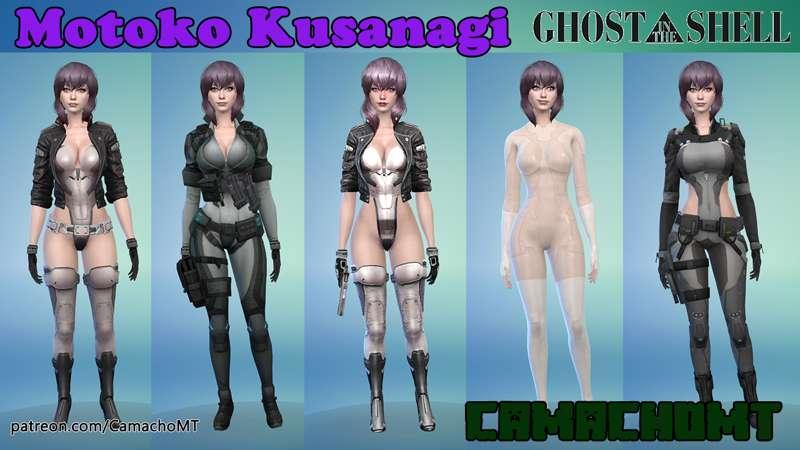 290 - Motoko Kusanagi - Ghost in the Shield