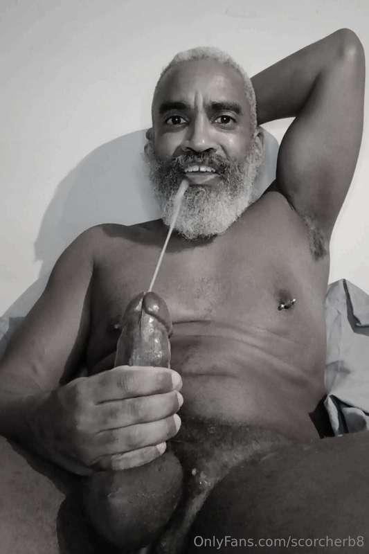 Monochrome Masturbation Monday!#beard #musculardaddy #gay #f..