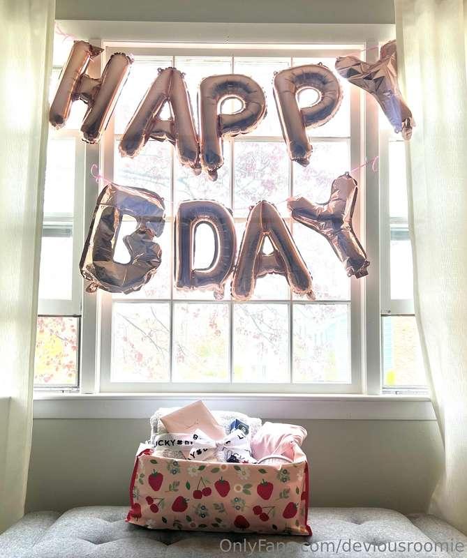 Looking forward to recording my birthday cake stuffing with ..