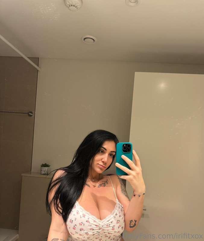 Missionary so you can’t see my pretty face… and tits😜