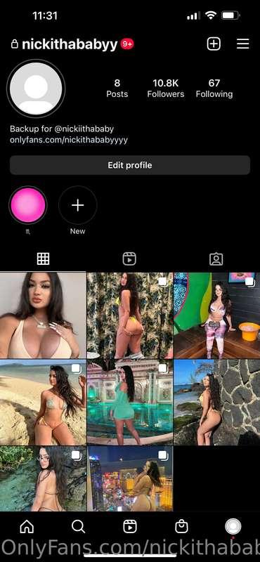 Follow my ig @nickithababyy my ig is suspended rn