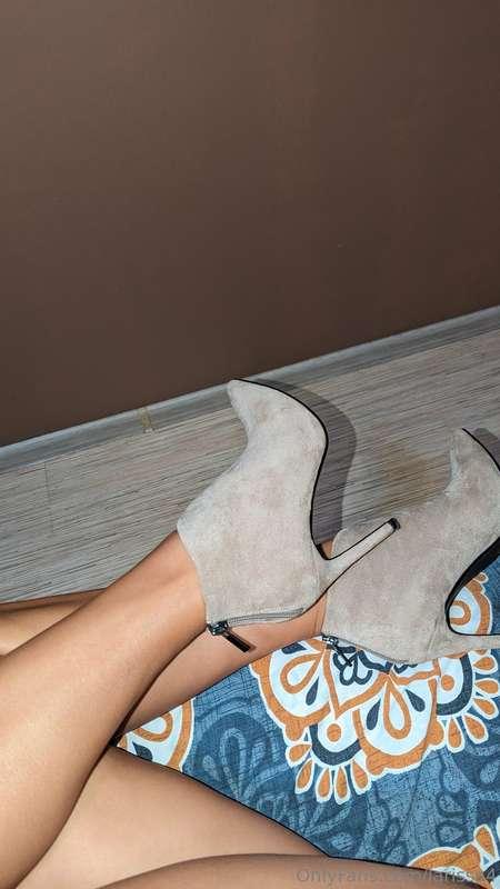 I prepared the shoes for autumn 😁