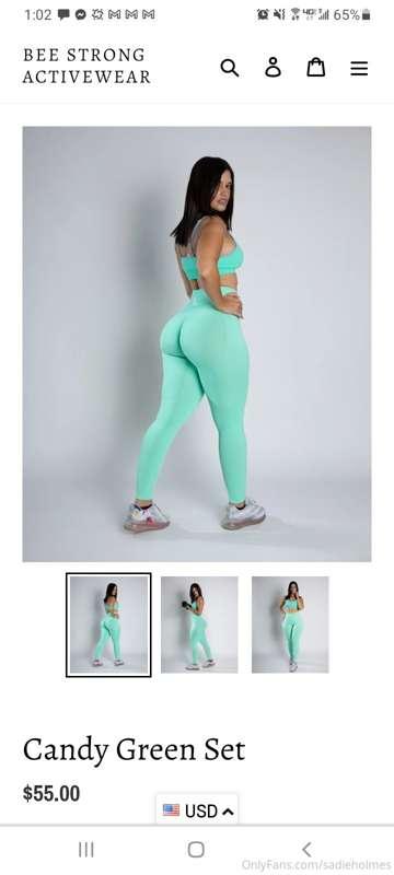 I want!!! Imagine how lovely my ass will look!!!