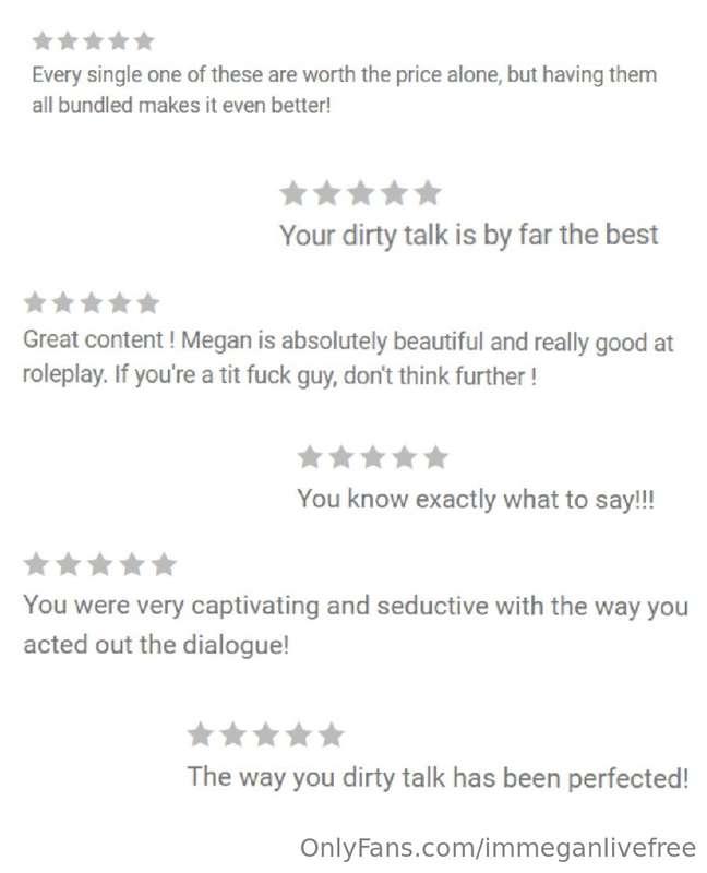 Some of your reviews after watching the exclusive videos ava..