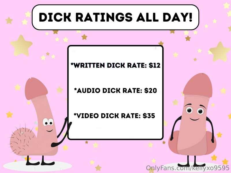 DICK RATINGS ALL DAY!!!!