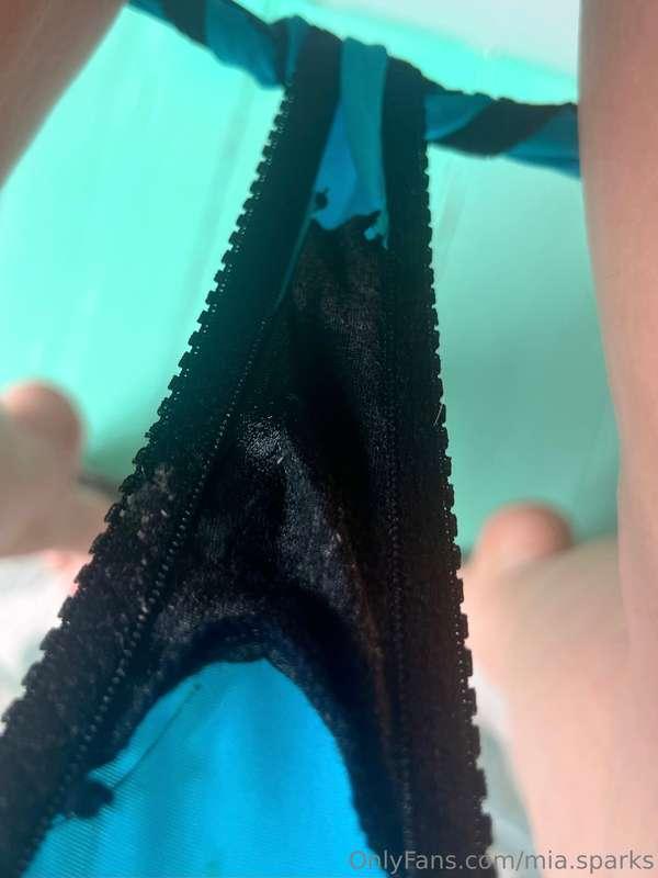 When the anticipation gets the best of me... and my panties ..