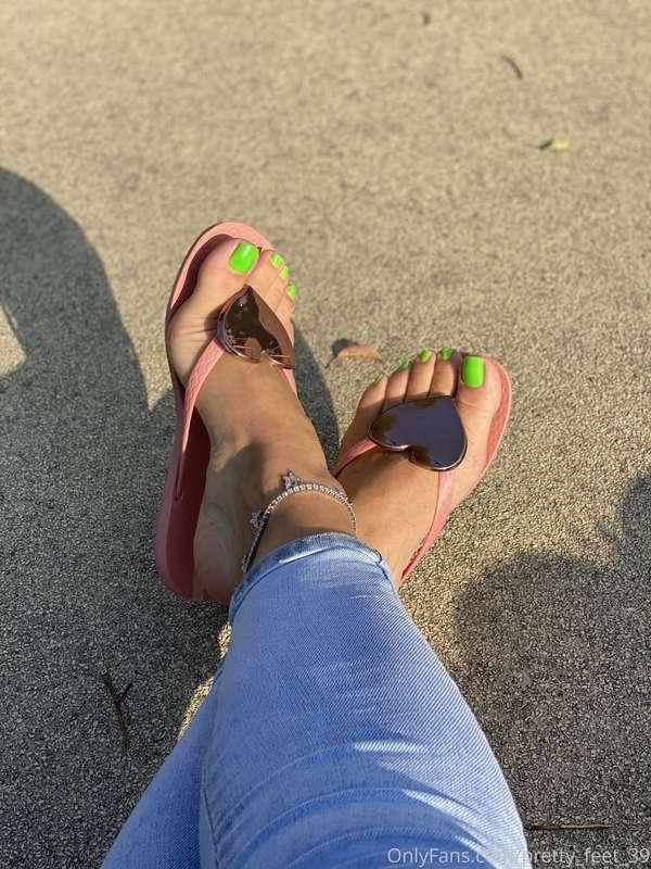 Enjoying the sunshine 💚☀️