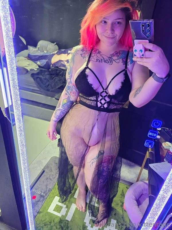 Lingerie that covers nothing is my favorite kind hehe