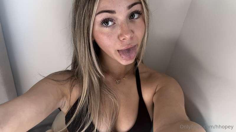 Wanna use my tongue? 😈