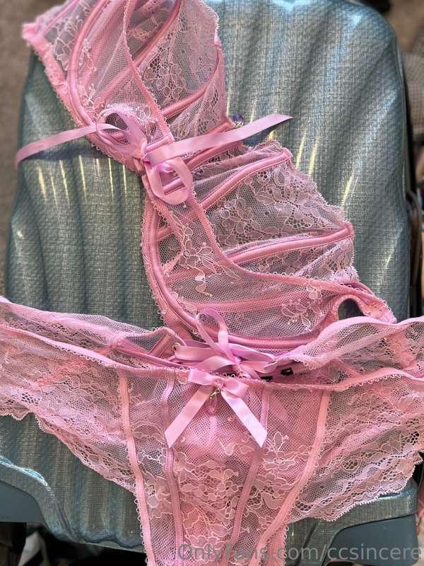 My new pink honey birdette lingerie, if you want me to wear ..