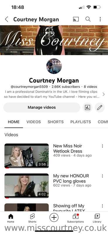 Don’t forget to follow Me on YouTube to www.misscourtneyvlog..