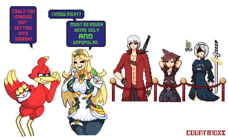 Mythra and Kazooie