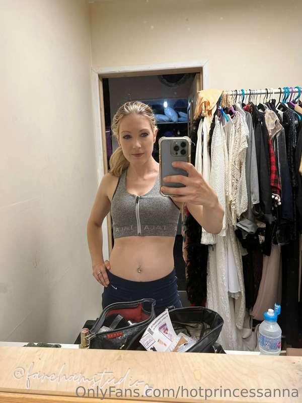 Workout? Nope! Workout themed porn shoot with my man ha ha. ..