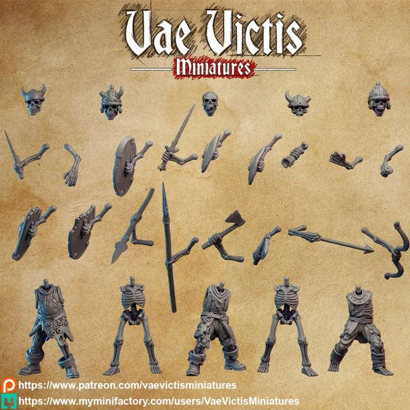 July teaser : Modular skeletons set