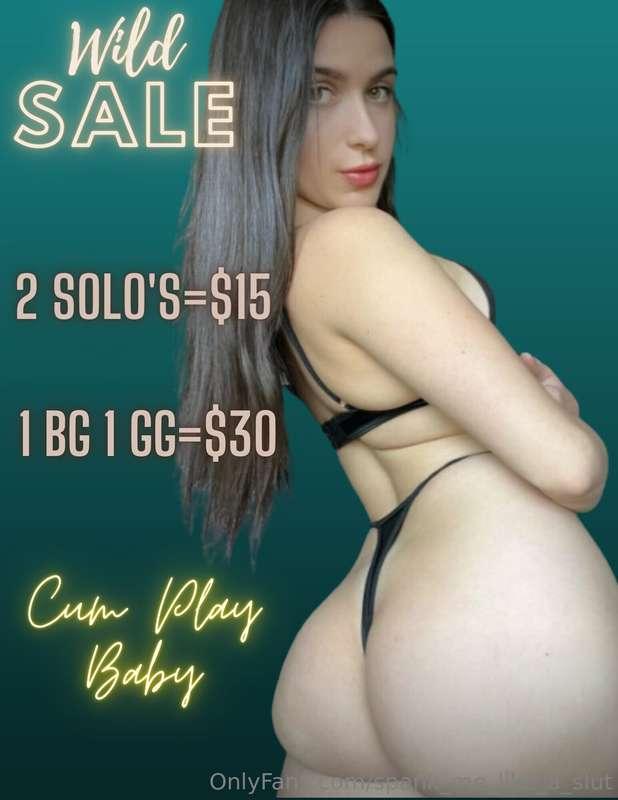 🌶️🥵 **WILD SALE** 🥵🌶️  ***Tip $15*** for 2 SOLOS! **OR** ***..