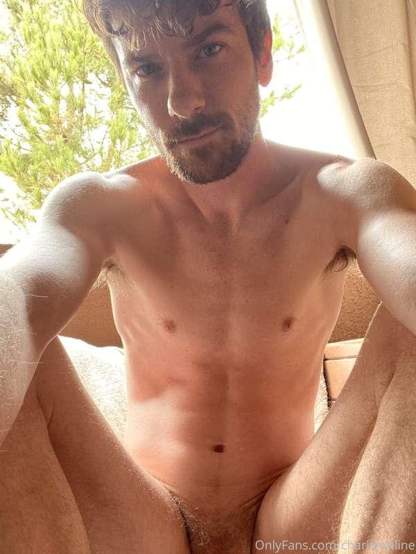 I love sitting on my porch naked... feels so good to be outs..
