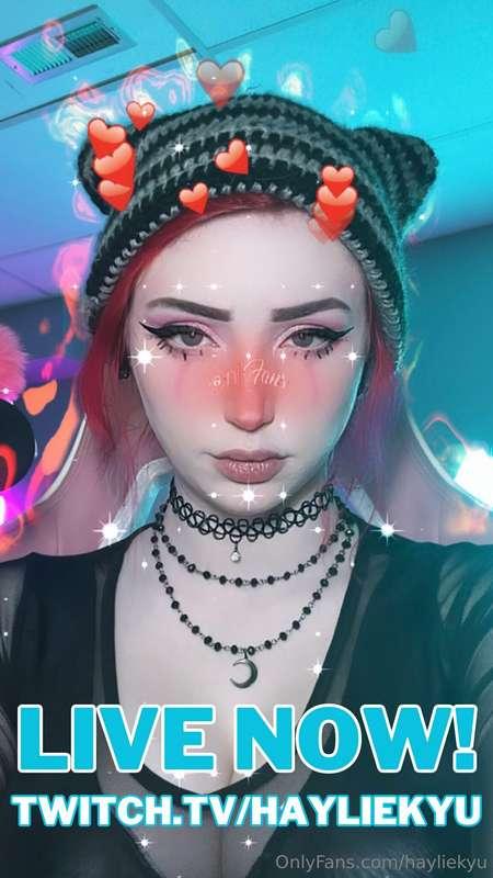 I AM LIVE ON TWITCH RIGHT NOW!!! Cum & see me play! ❤️❤️❤️ (..