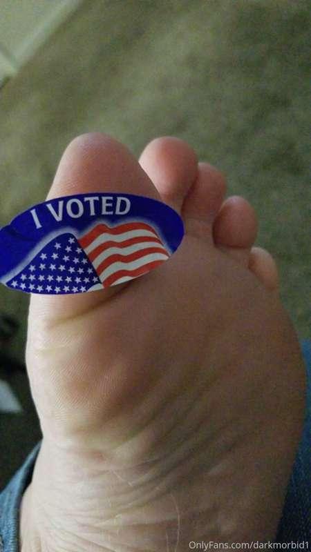 Hope you voted today