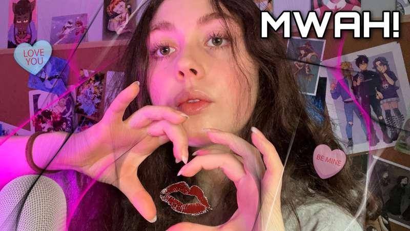 patreon asmr. Soft Kisses and Fun Positive Affirmations ( mouth sounds, whispering )