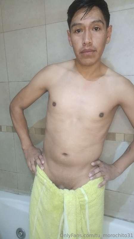 A nice shower, wash your butt and cock well, and go back to ..