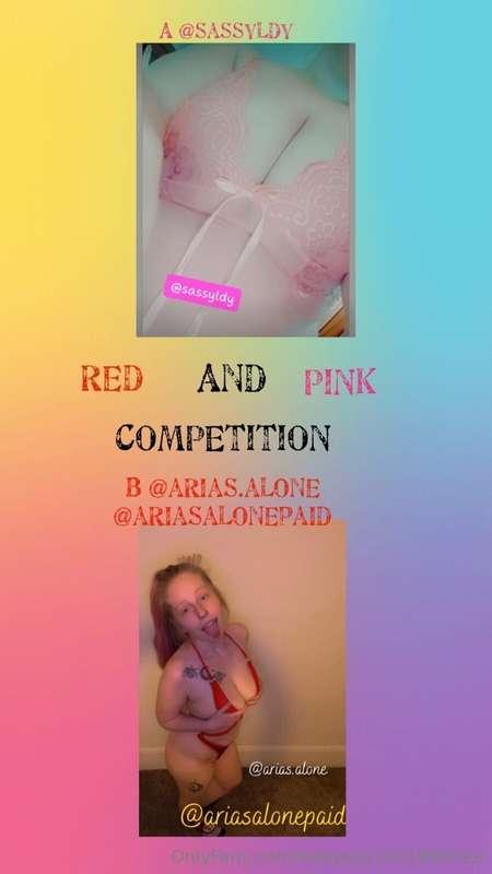 ❤️ Red and pink competition 💖  Vote for your favourite creat..