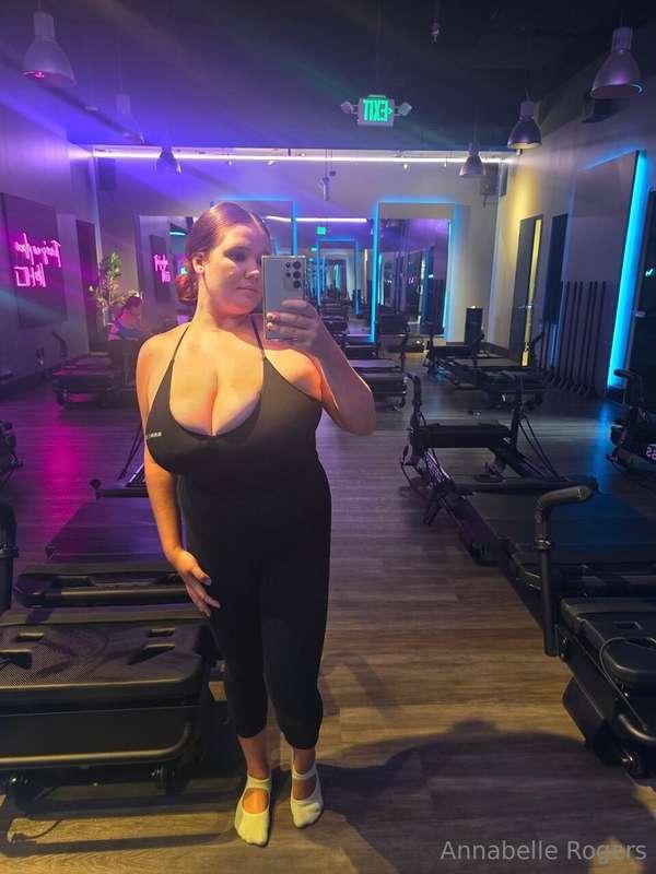 Documenting another pilates class