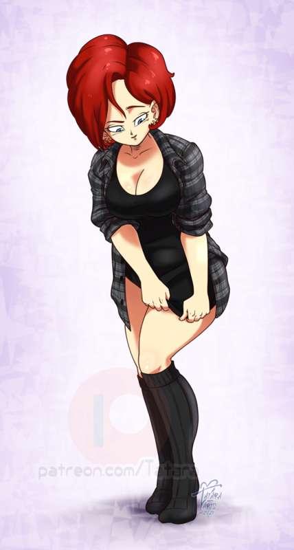 Oc wearing artists clothes | Doodle