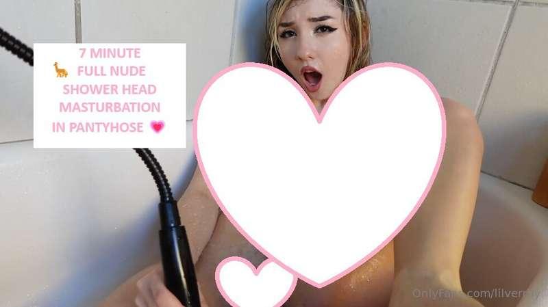 NEW 7 MINUTE FULL NUDE SHOWER MASTURBATION VIDEO  used the s..