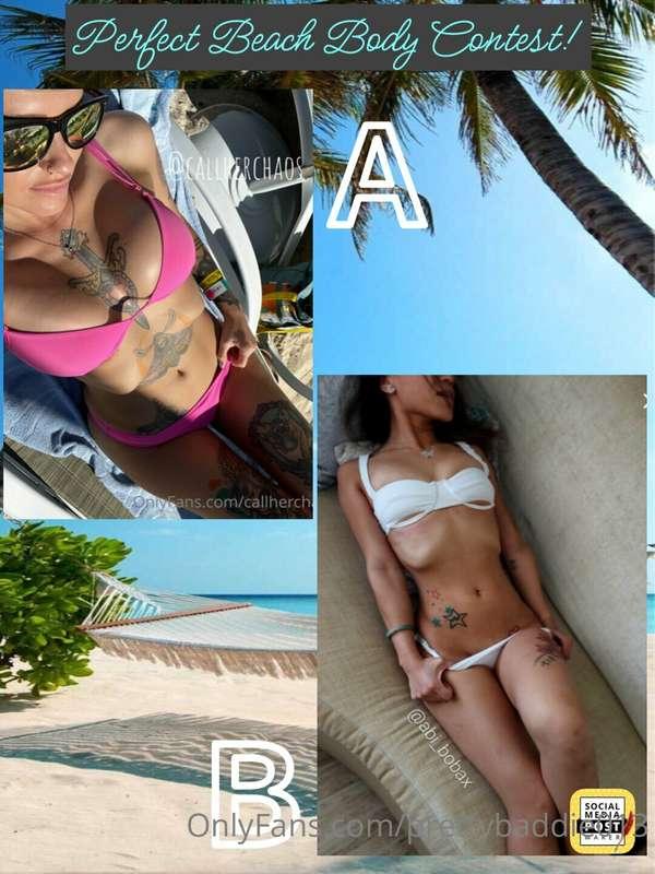 🏝☀️Perғecт Вeacн Вody Conтeѕт☀️🏝  Who do you think has the m..