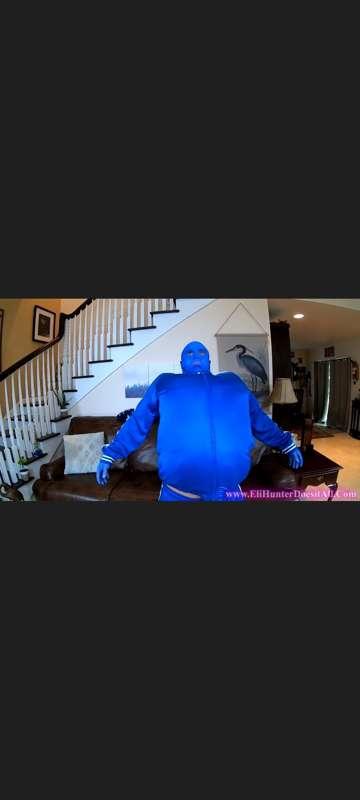 I'll be posting the video of me turning into  a blueberry to..
