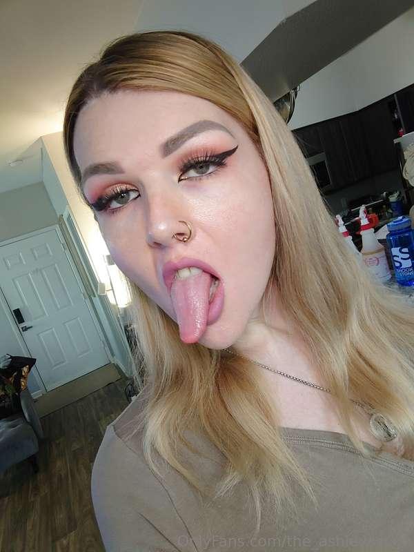***Should I use this tongue on you?*** **Or should I make yo..