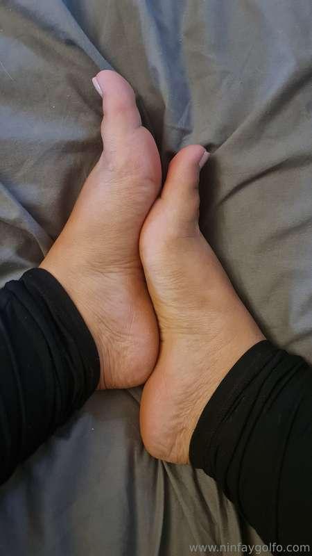 Foot lovers...I love having them kissed, licked, nibbled and..