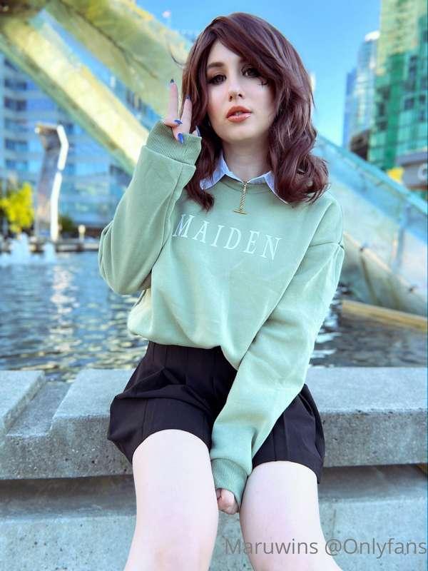 No maidens?  Casual Melina cosplay based on art by a person ..