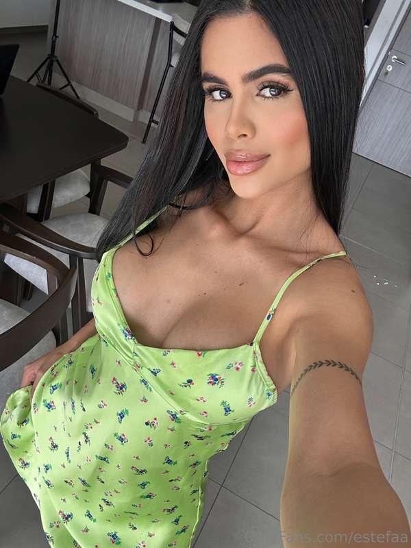 This dress holds these babies without a bra, and honestly, i..