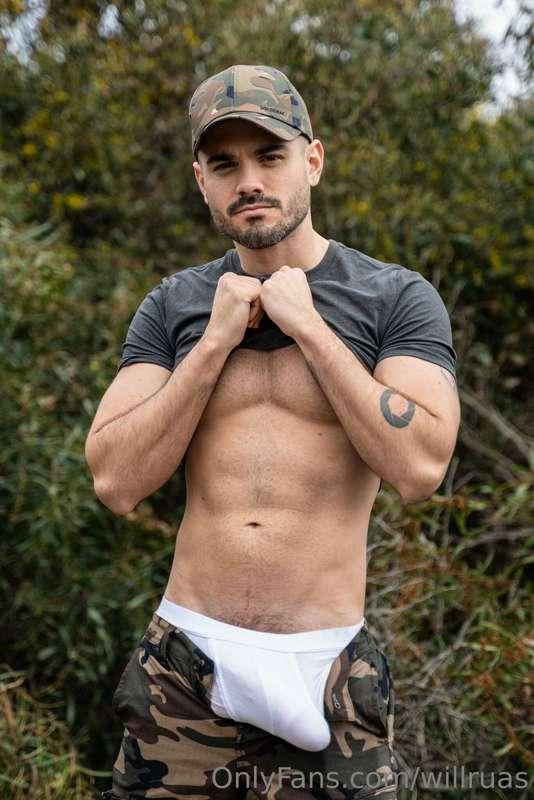 Army boy! Tip 20 usd for full video! 🪖🥛😈