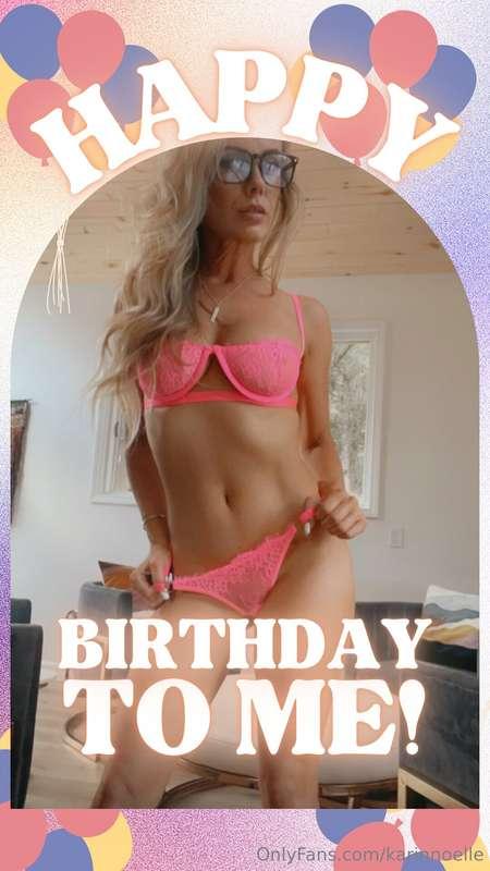 ***IT'S ALMOST MY BIRTHDAY!!!!*** 🥳 🎉 

Want to spoil me?! 😈..