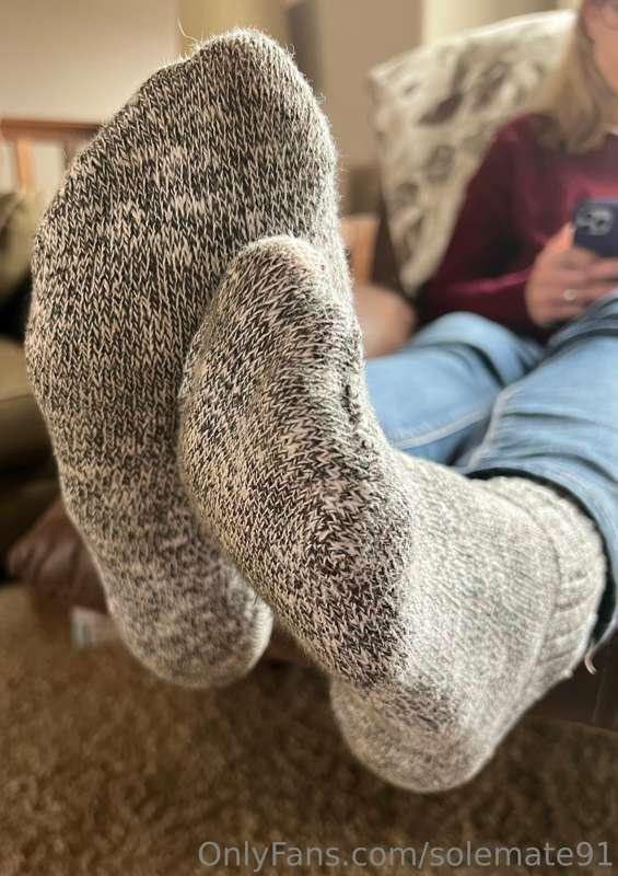 Do you want me with or without socks?