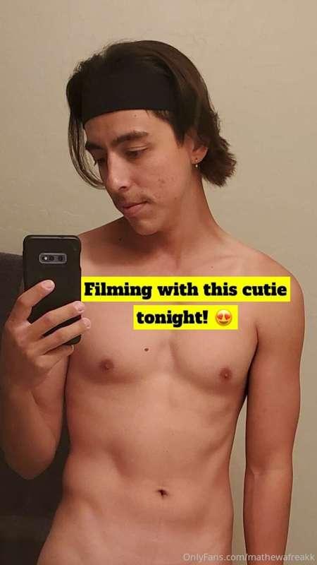 Filming with another content creator tonight. Video will be ..
