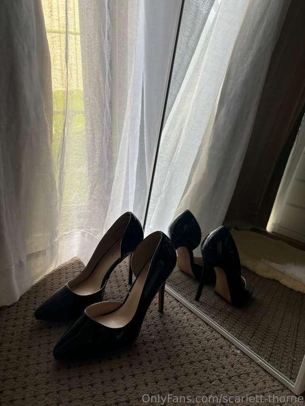 Sorry nothing spicy, I just love these heels
