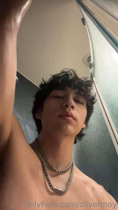 bend over in the shower for me?