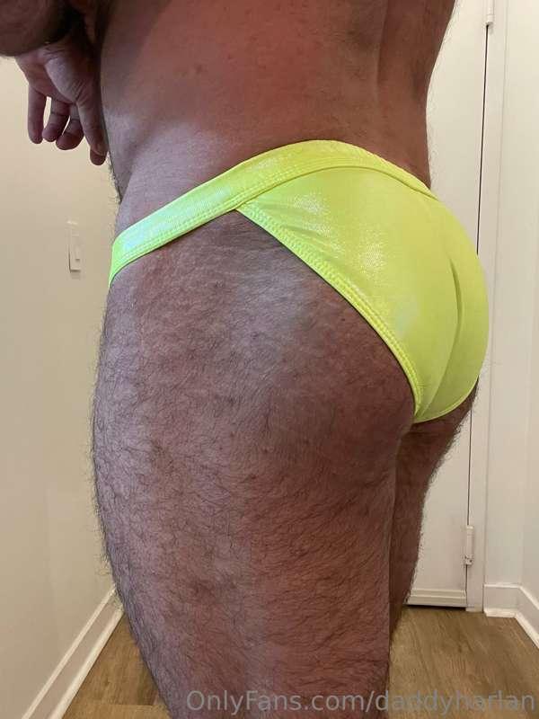 A good boy paid Dad for some custom photos in this wet-look ..