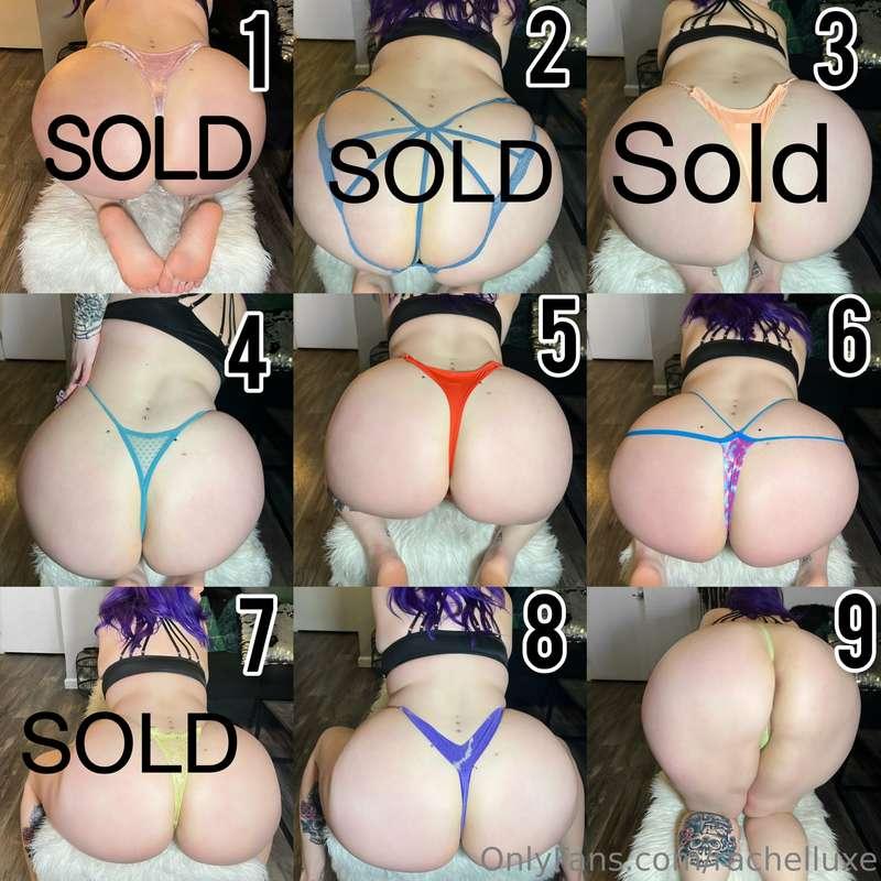 Hey babe! I’m doing another PANTY SALE!!! This is for my nau..
