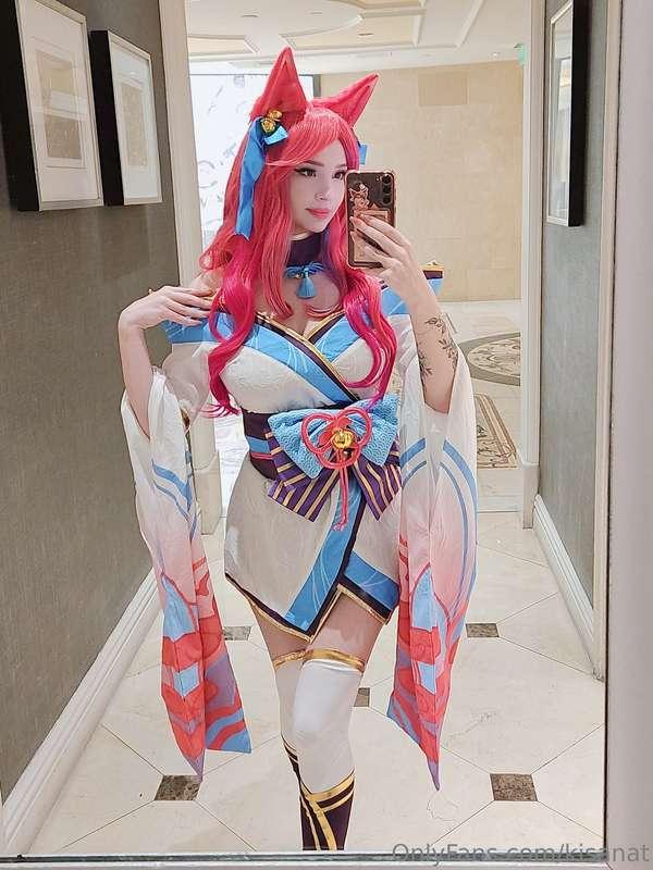 Little sneak peak of this month's cosplay 💕 Probably one of ..