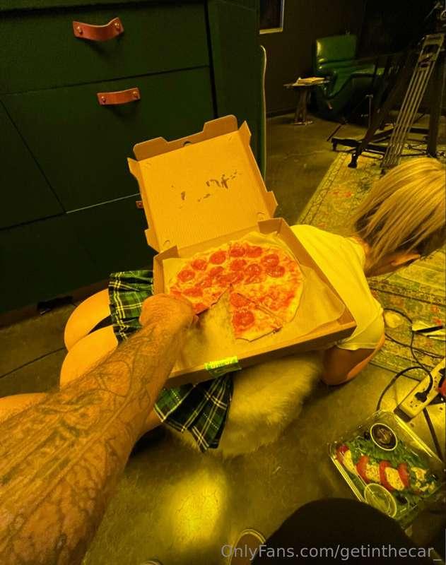 We played a game of ping pong, loser had to be the dinner ta..