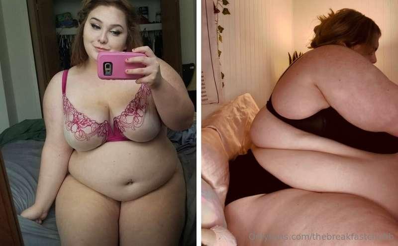 Oh boy did I get fat 😍🥵When you’re bigger from the side then..